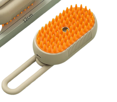 3in1 Electric Cat Brush with Steam Function