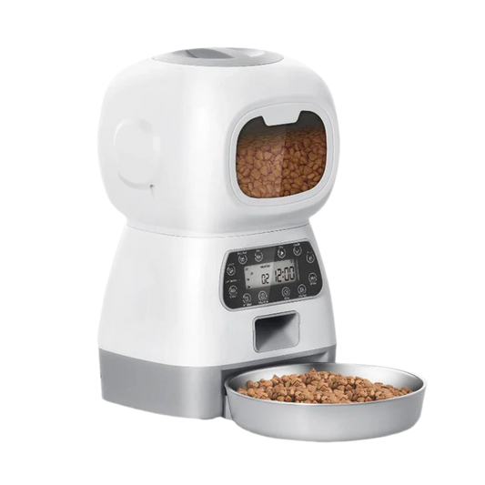 Automatic Pet Feeder 3.5L, WiFi, with Voice Recording Function