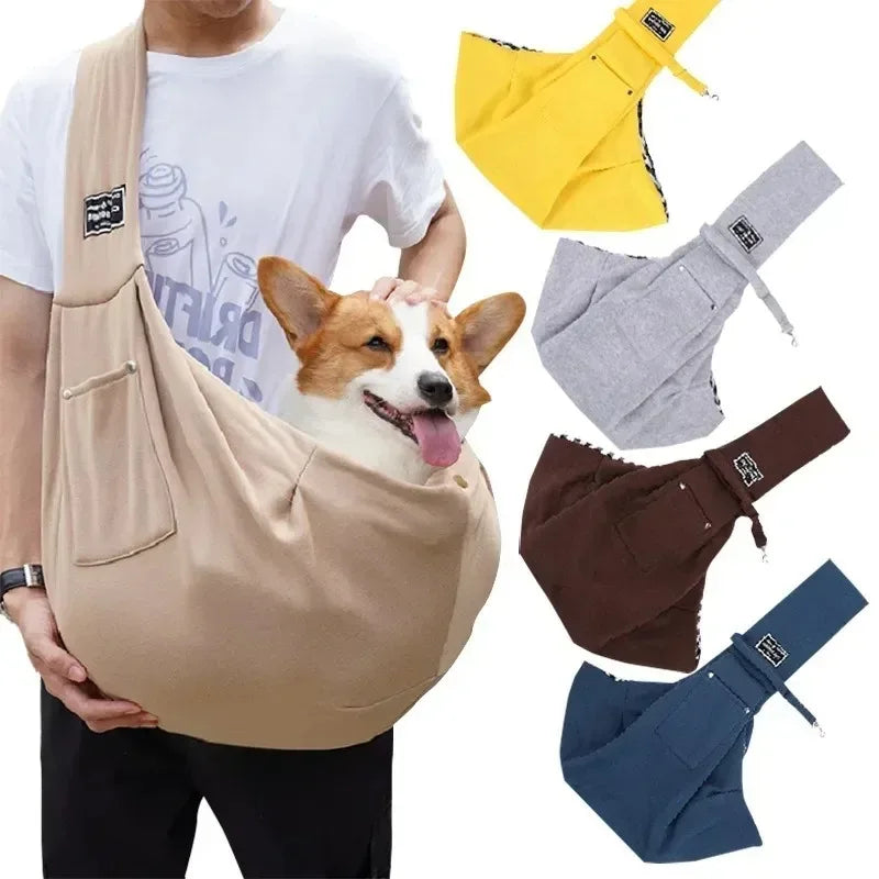 Comfortable dog bag, shoulder bag, travel bag for cat or puppy