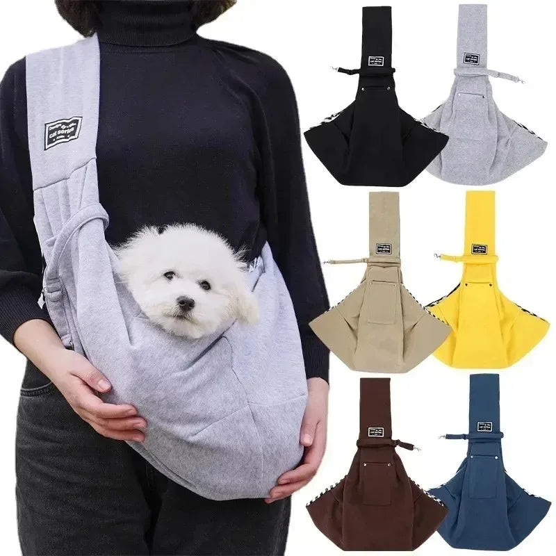 Comfortable dog bag, shoulder bag, travel bag for cat or puppy