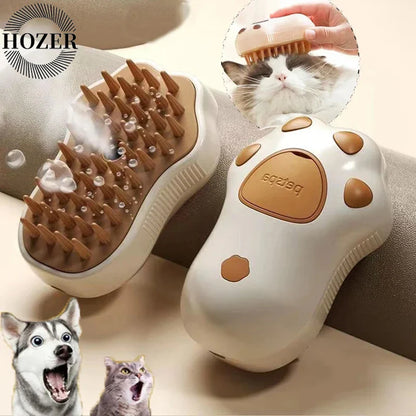 3in1 pet brush, electric, massager and hair remover