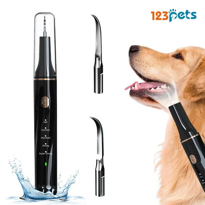 Electronic Dog Oral Care Device, Tartar Remover, Portable Ultrasonic Cleaner